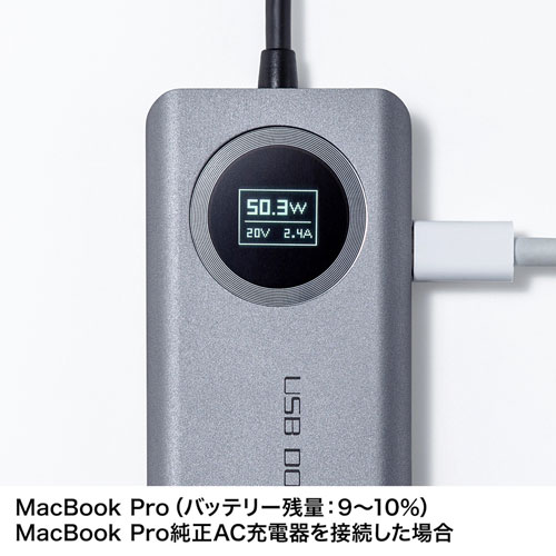 USB-DKM1 / USB3.2 Gen2対応Type-Cドッキングステーション