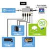 USB-DKM1 / USB3.2 Gen2対応Type-Cドッキングステーション