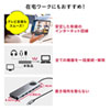 USB-DKM1 USB3.2 Gen2対応Type-Cドッキングステーション USB-DKM1 / USB3.2 Gen2対応Type-Cドッキングステーション