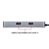 USB-DKM2BK USB Type-C ドッキングステーション USB-DKM2BK / USB Type-C ドッキングステーション