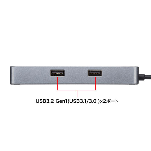 USB-DKM2BK / USB Type-C ドッキングステーション