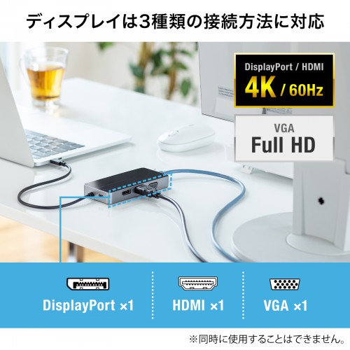 USB-DKM2BK / USB Type-C ドッキングステーション