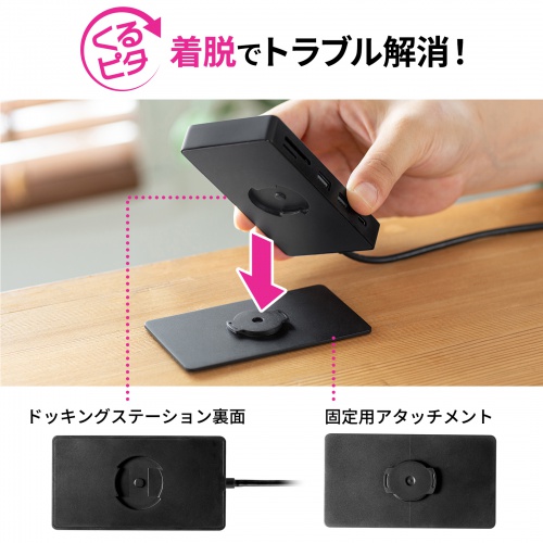 USB-DKM3BKN / USB Type-C ドッキングステーション