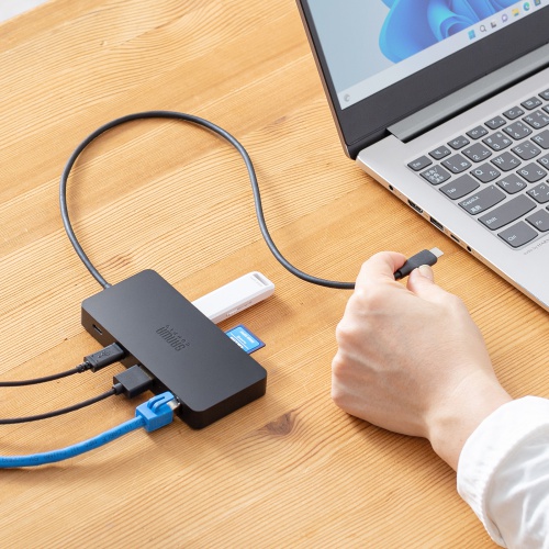 USB-DKM5BKN / USB Type-C ドッキングステーション