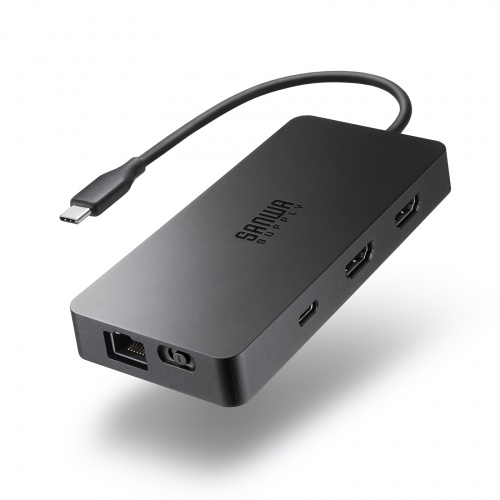 USB-DKMC12BK / USB Type-C ドッキングステーション(3画面出力対応)