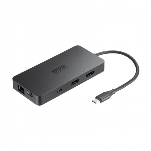 USB-DKMC12BK / USB Type-C ドッキングステーション(3画面出力対応)