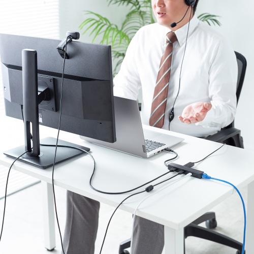 USB-DKMC13BK / USB Type-Cドッキングステーション
