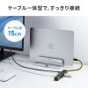 USB-DKMC13BK USB Type-Cドッキングステーション USB-DKMC13BK / USB Type-Cドッキングステーション