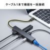 USB-DKMC13BK / USB Type-Cドッキングステーション