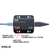 USB-EXSET3 USB2.0エクステンダー(50m延長、2ポート) USB-EXSET3 / USB2.0エクステンダー(50m延長、2ポート)