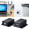 USB-EXSET3 USB2.0エクステンダー(50m延長、2ポート) USB-EXSET3 / USB2.0エクステンダー(50m延長、2ポート)
