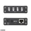 USB-EXSET4 USB2.0エクステンダー(100m延長、4ポート) USB-EXSET4 / USB2.0エクステンダー(100m延長、4ポート)