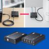 USB-EXSET4 USB2.0エクステンダー(100m延長、4ポート) USB-EXSET4 / USB2.0エクステンダー(100m延長、4ポート)