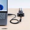 USB-EXSET6 USB2.0エクステンダー(50m延長、4ポート) USB-EXSET6 / USB2.0エクステンダー(50m延長、4ポート)