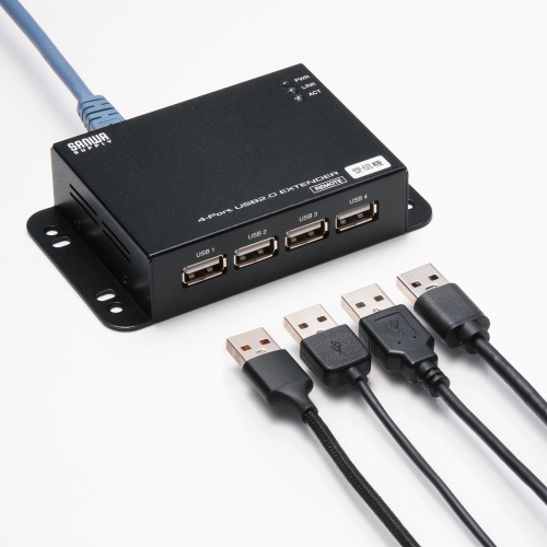 USB-EXSET6 / USB2.0エクステンダー(50m延長、4ポート)