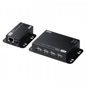 USB-EXSET6 / USB2.0エクステンダー（50m延長、4ポート）