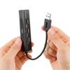 USB-HAC401BK USB3.0+USB2.0コンボハブ(ブラック) USB-HAC401BK / USB3.0+USB2.0コンボハブ(ブラック)