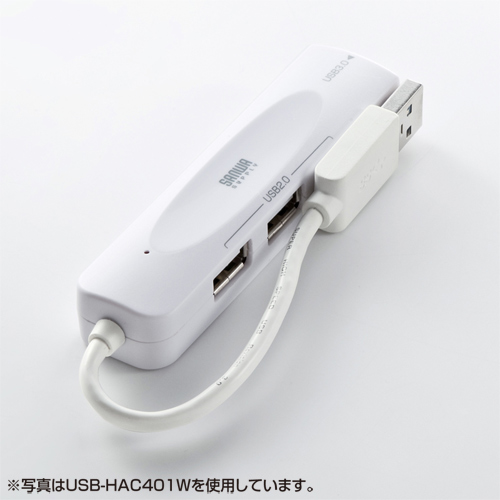 USB-HAC401BK / USB3.0+USB2.0コンボハブ（ブラック）