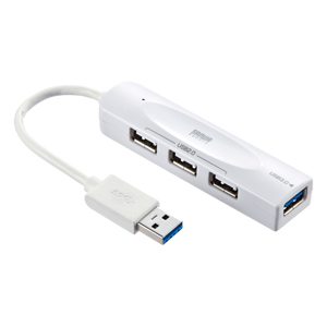 USB-HAC401W / USB3.0+USB2.0コンボハブ(ホワイト)