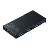 USB-HCS315BK / USB3.0 SDカードリーダー付きハブ（ブラック）