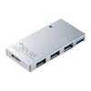 USB-HCS315SV USB3.0 SDカードリーダー付きハブ(シルバー) USB-HCS315SV / USB3.0 SDカードリーダー付きハブ(シルバー)