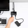 USB-HGW410BKN 4ポートUSB3.0ハブ(ブラック) USB-HGW410BKN / 4ポートUSB3.0ハブ(ブラック)