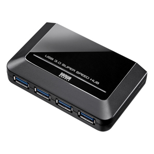 USB-HGW410BKN / 4ポートUSB3.0ハブ(ブラック)