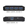 USB-HGW410BK 4ポートUSB3.0ハブ(ブラック) USB-HGW410BK / 4ポートUSB3.0ハブ(ブラック)