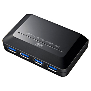 USB-HGW410BK / 4ポートUSB3.0ハブ(ブラック)