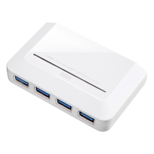 USB-HGW410WN / 4ポートUSB3.0ハブ（ホワイト）