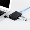 USB-HLA306BK LANアダプタ-内蔵3ポートUSB2.0ハブ(ブラック) USB-HLA306BK / LANアダプタ-内蔵3ポートUSB2.0ハブ(ブラック)