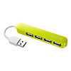 USB-HSF405G / 4ポートUSB2.0ハブ　scene fit（グリーン）