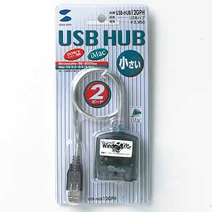 USB-HUB12GPH / USBハブ(コンパクト2ポート)