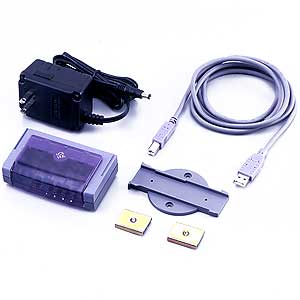 USB-HUB14VA / USBハブ(4ポート・バイオレット)