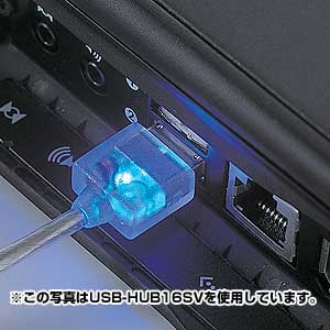 USB-HUB16BL / ポケットUSBハブ(4ポート)