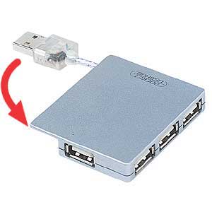 USB-HUB16SV / ポケットUSBハブ(4ポート)
