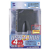 USB-HUB202PB USB 2.0 ハブ(4ポート・パールブラック) USB-HUB202PB / USB 2.0 ハブ(4ポート・パールブラック)