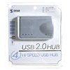 USB-HUB203BS USB2.0ハブ(ブルーイッシュシルバー) USB-HUB203BS / USB2.0ハブ(ブルーイッシュシルバー)