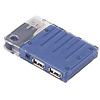 USB-HUB204BL / USB2.0ハブ（ブルー）