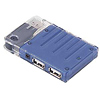 USB-HUB204BL USB2.0ハブ(ブルー) USB-HUB204BL / USB2.0ハブ(ブルー)