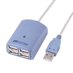 USB-HUB205BS / USB2.0ハブ(ブルーイッシュシルバー)