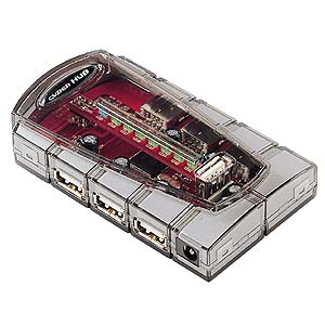 USB-HUB212DS / USB2.0ハブ(7ポート)