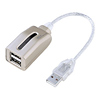 USB-HUB213K USB2.0ハブ(2ポート・シャンパンゴールド) USB-HUB213K / USB2.0ハブ(2ポート・シャンパンゴールド)