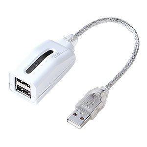 USB-HUB213WH / USB2.0ハブ（2ポート・ホワイト）