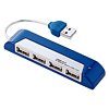 USB-HUB217BL USB2.0ハブ(4ポート・ブルー) USB-HUB217BL / USB2.0ハブ(4ポート・ブルー)