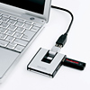 USB-HUB218SV USB2.0ハブ(シルバー) USB-HUB218SV / USB2.0ハブ(シルバー)