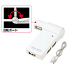 USB-HUB219WH USB2.0ハブ(ホワイト) USB-HUB219WH / USB2.0ハブ(ホワイト)