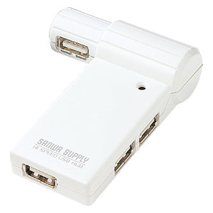 USB-HUB219WH / USB2.0ハブ(ホワイト)