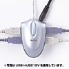 USB-HUB21BL / コンパクトUSBハブ(4ポート)