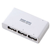 USB-HUB220WH USB2.0ハブ(4ポート・ホワイト) USB-HUB220WH / USB2.0ハブ(4ポート・ホワイト)
